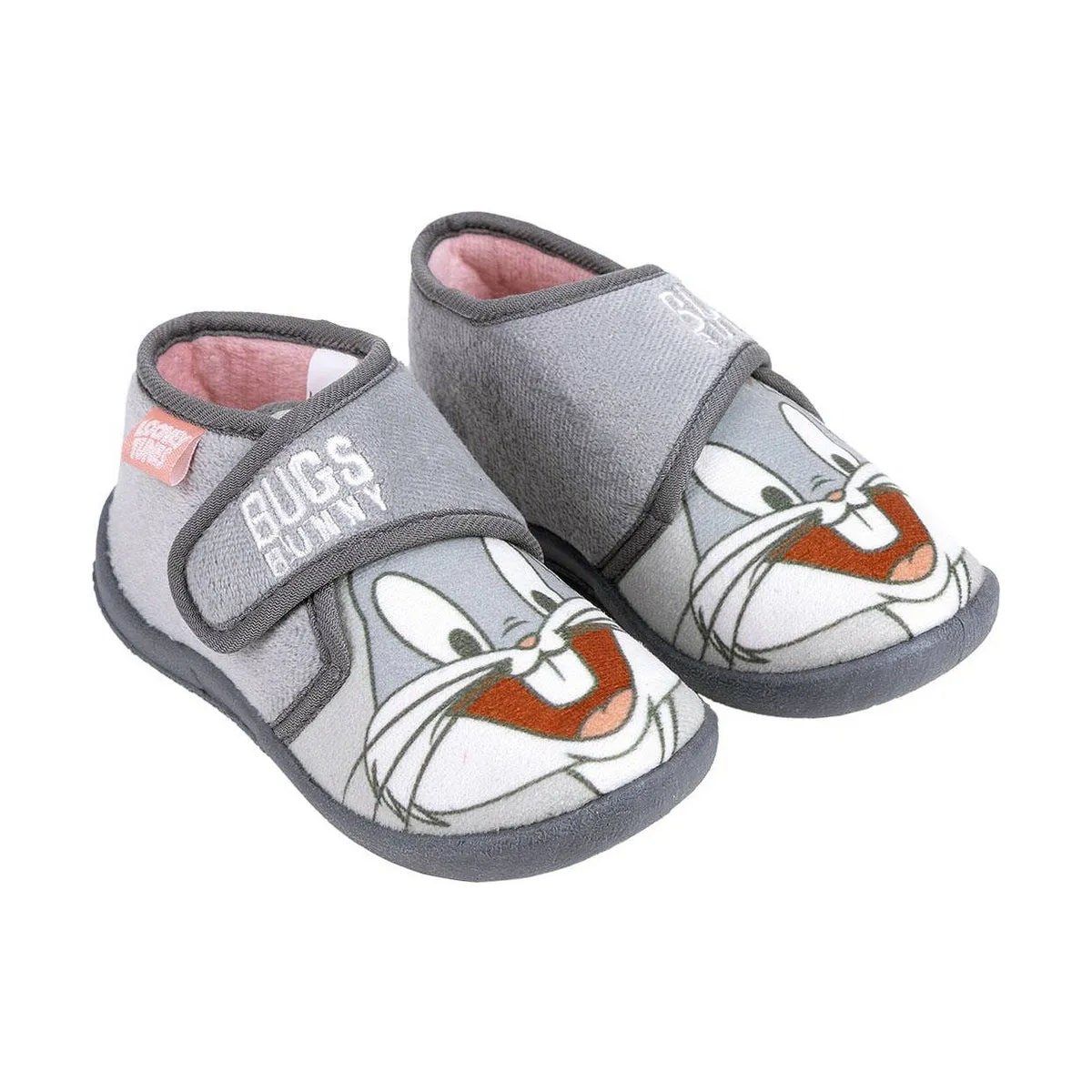 3D House Slippers Looney Tunes Grey