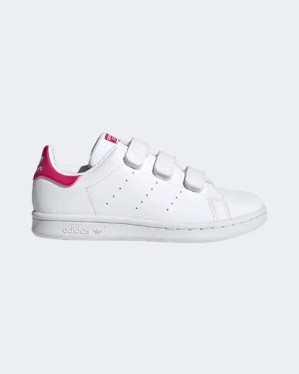 Adidas Stan Smith Ps-Girls Original Shoes White/Pink Fx7540