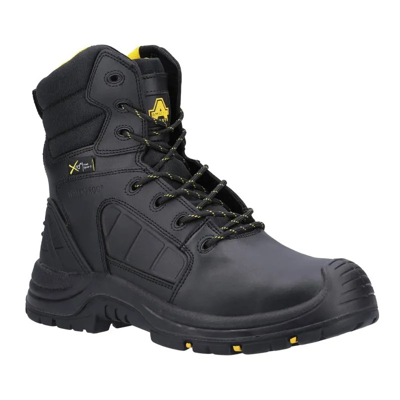 Amblers Hi Leg Poron Safety Boots S3 AS350