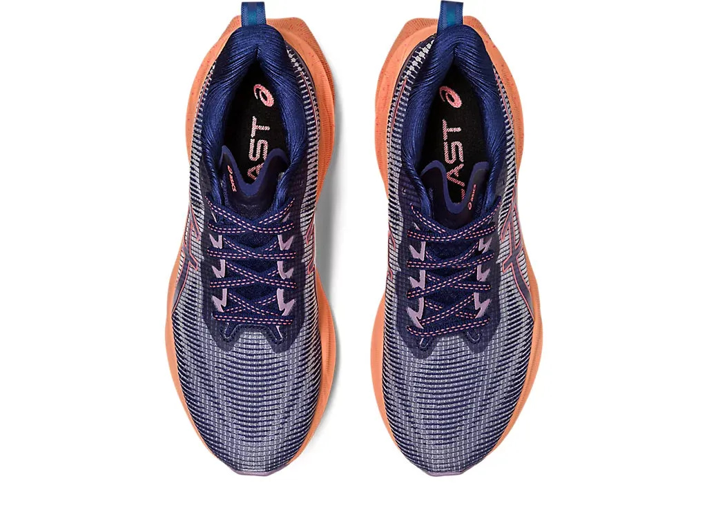 ASICS Women's NOVABLAST 3 LE (Indigo Blue/Papaya)