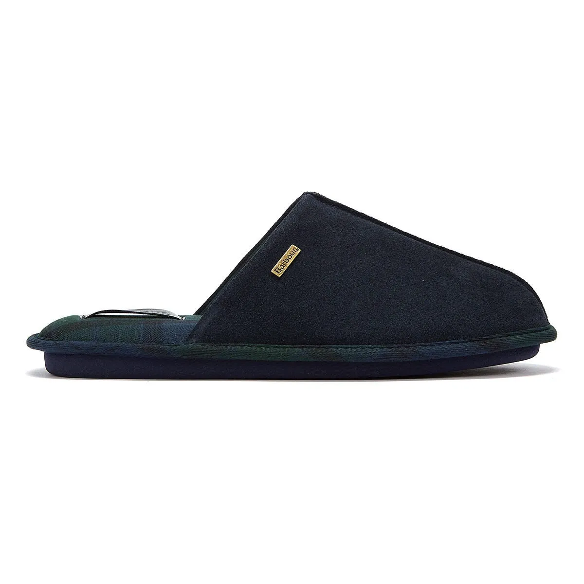 Barbour Men's Foley Slippers in Navy