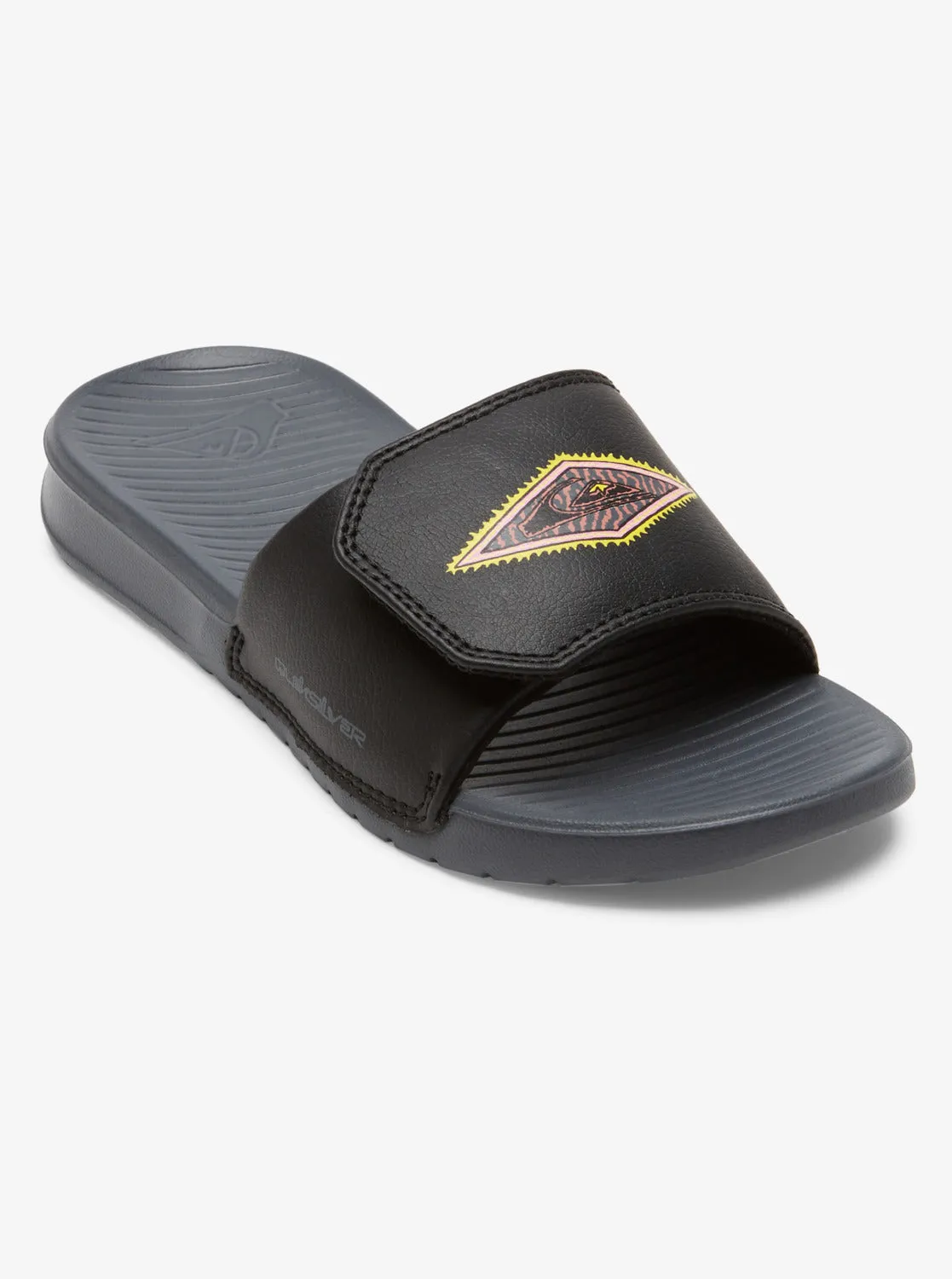 Boys 8-16 Bright Coast Adjustable Slides - Black 1