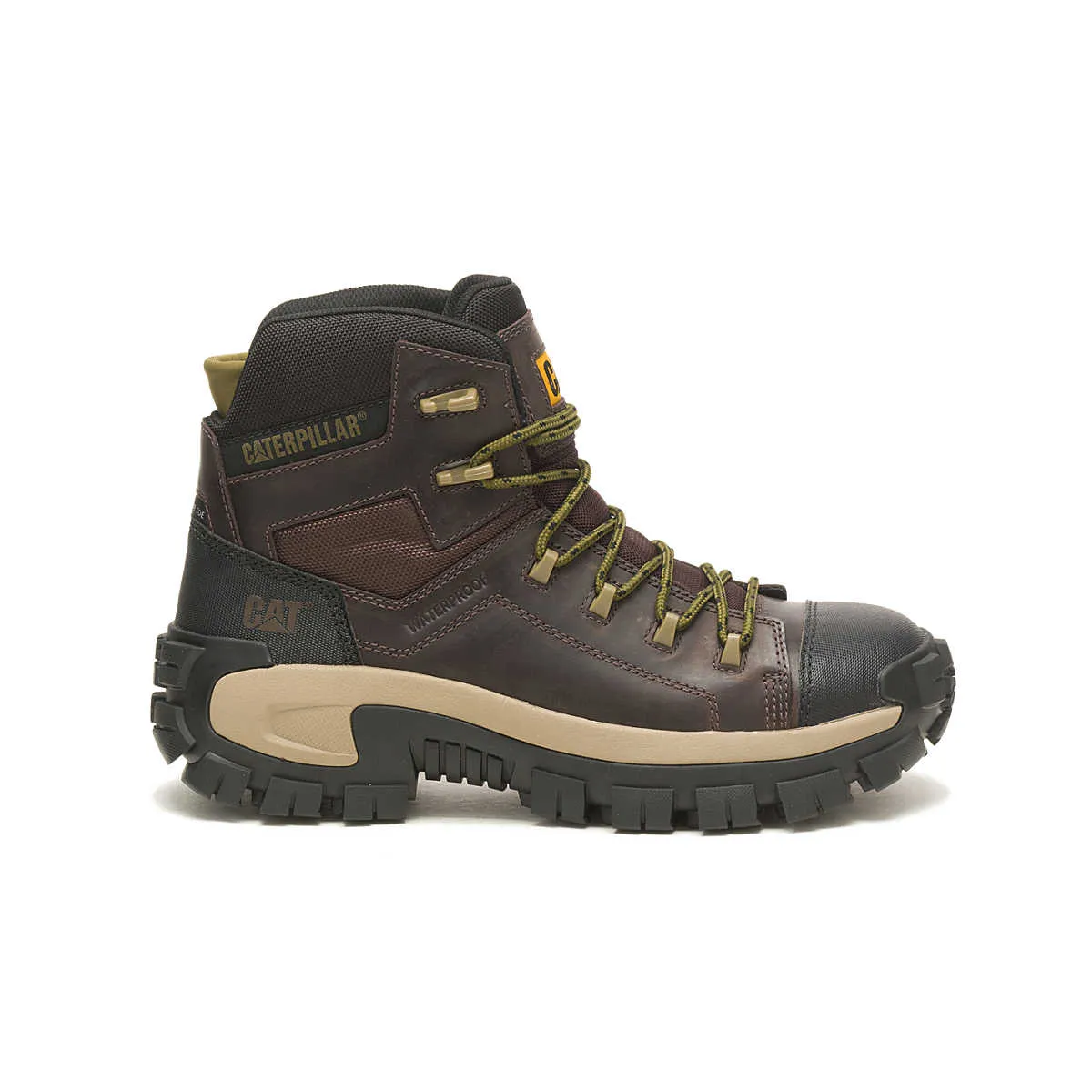 Caterpillar Men's Invader Hiker Waterproof Composite Toe Work Boots