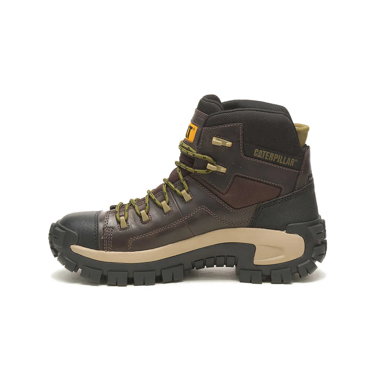 Caterpillar Men's Invader Hiker Waterproof Composite Toe Work Boots