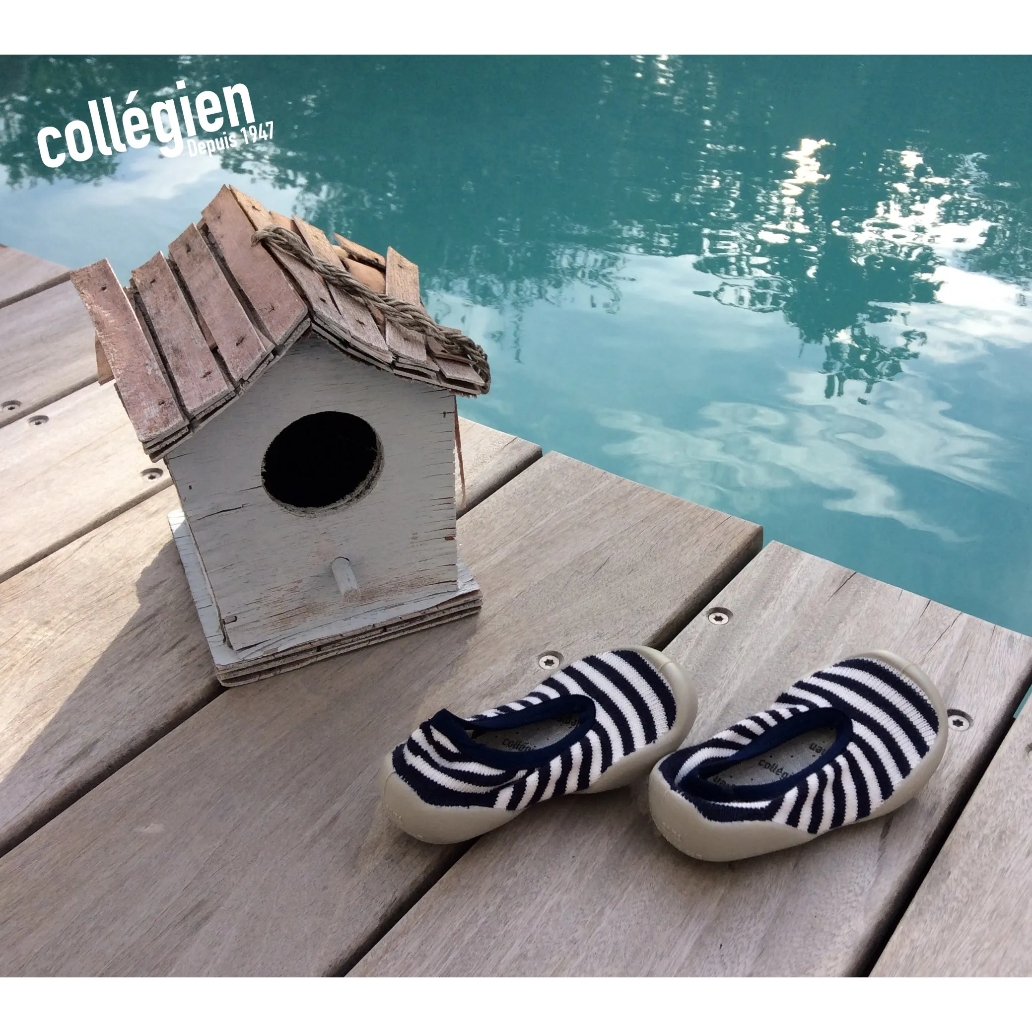 collégien Ballerines Brise Marine Sock Slippers