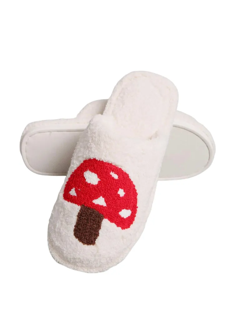 Cozy Mushroom Slippers