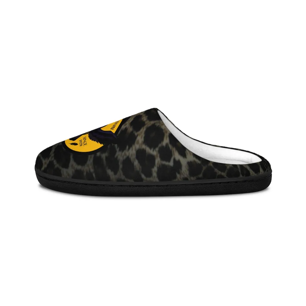 Crowgodshi Jaguar Print Indoor Slippers