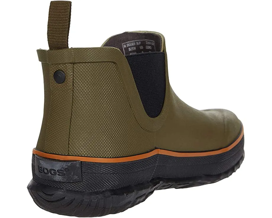 Digger Slip-On Bogs boots, olive