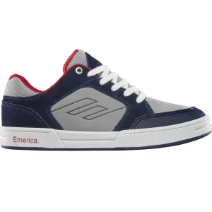 Emerica Shoes Heritic - Navy/Grey/Red