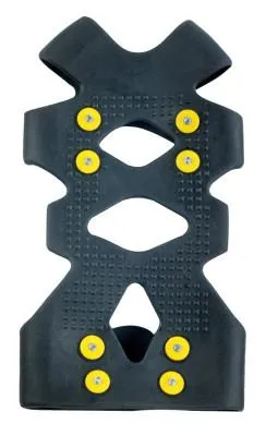 Ergodyne Trex 6300 Ice Traction Foot Covers, Medium, Rubber, Black, 16753