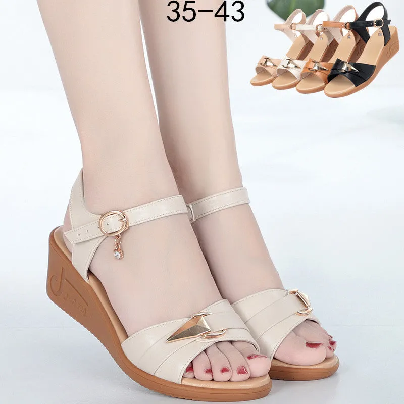 Flat Comfort Soft Sole Ladies Sandals