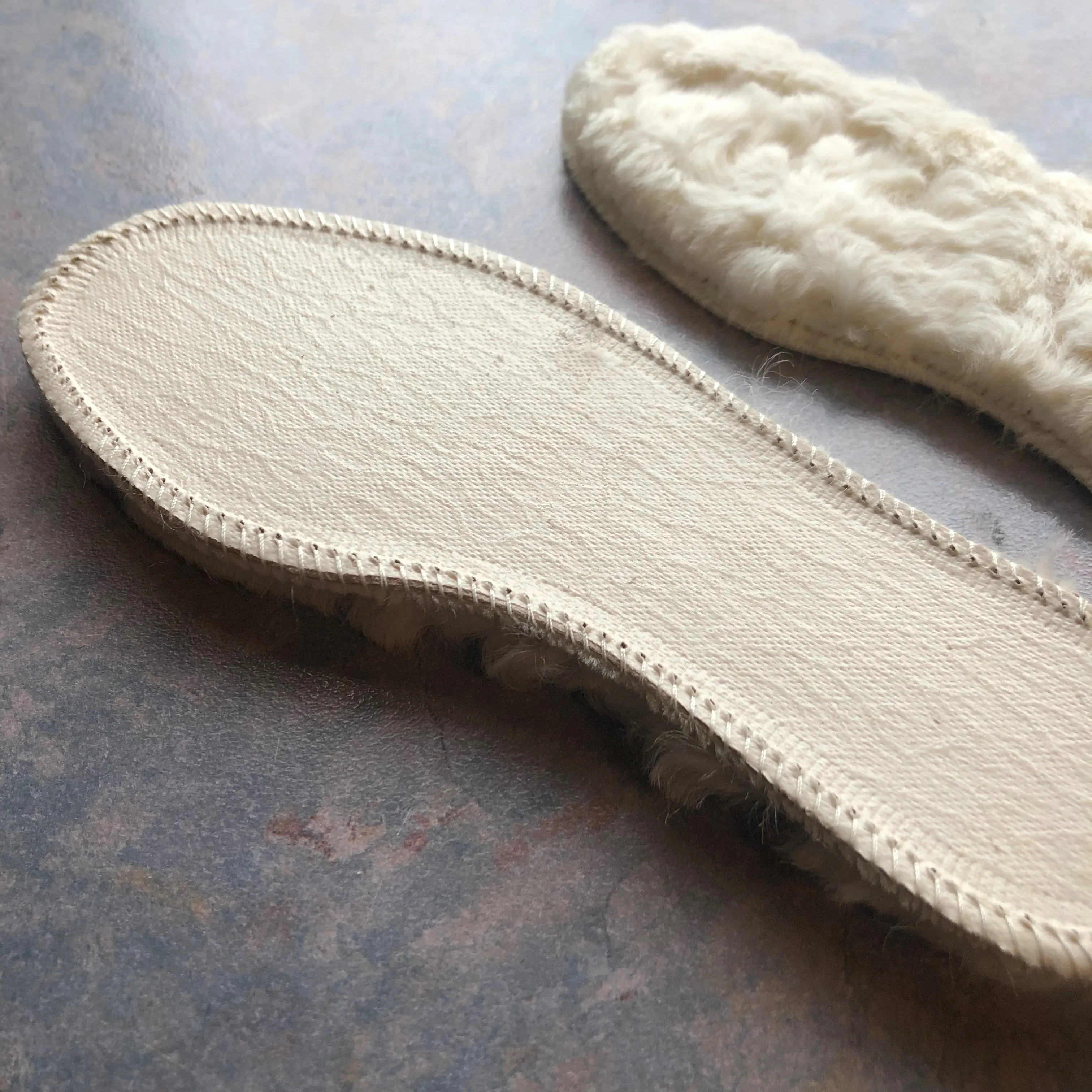 Fleece Insoles - Organically Tanned Lambskin (Kids 24-35)