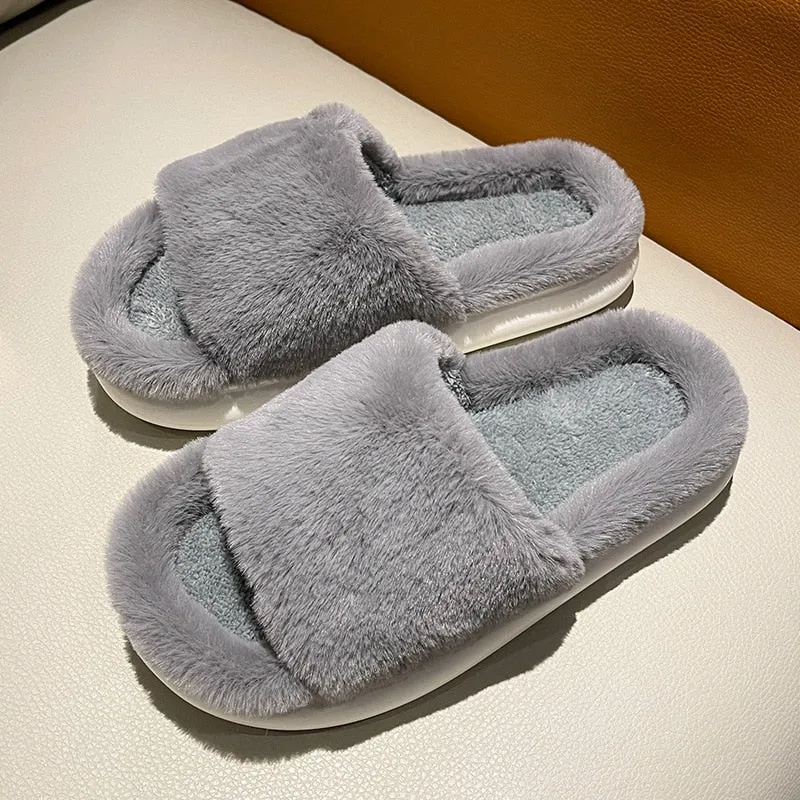 Fluffy Fur Slippers