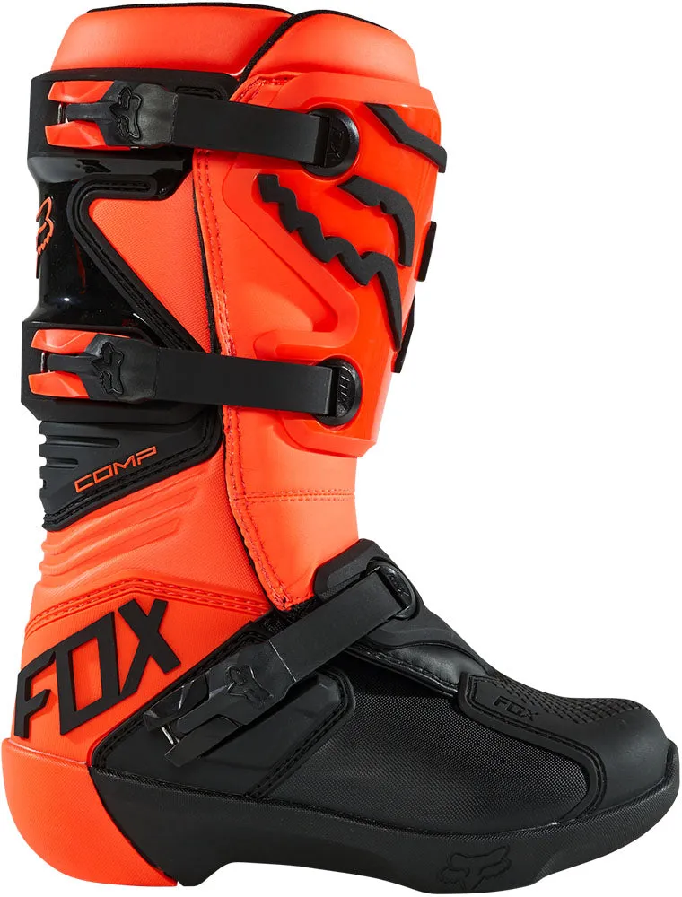 Fox Youth Comp-Y Boots (Fluo Orange)