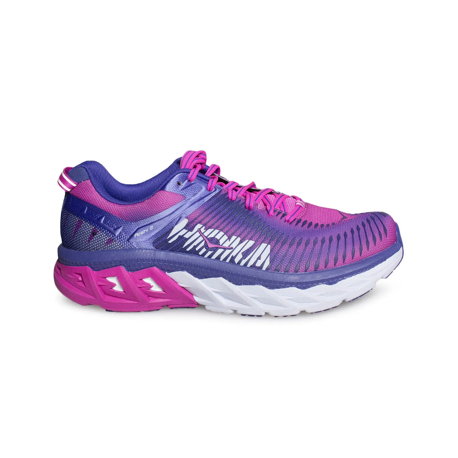 HOKA Arahi 2 Liberty Fuchsia Running Shoes - Women's