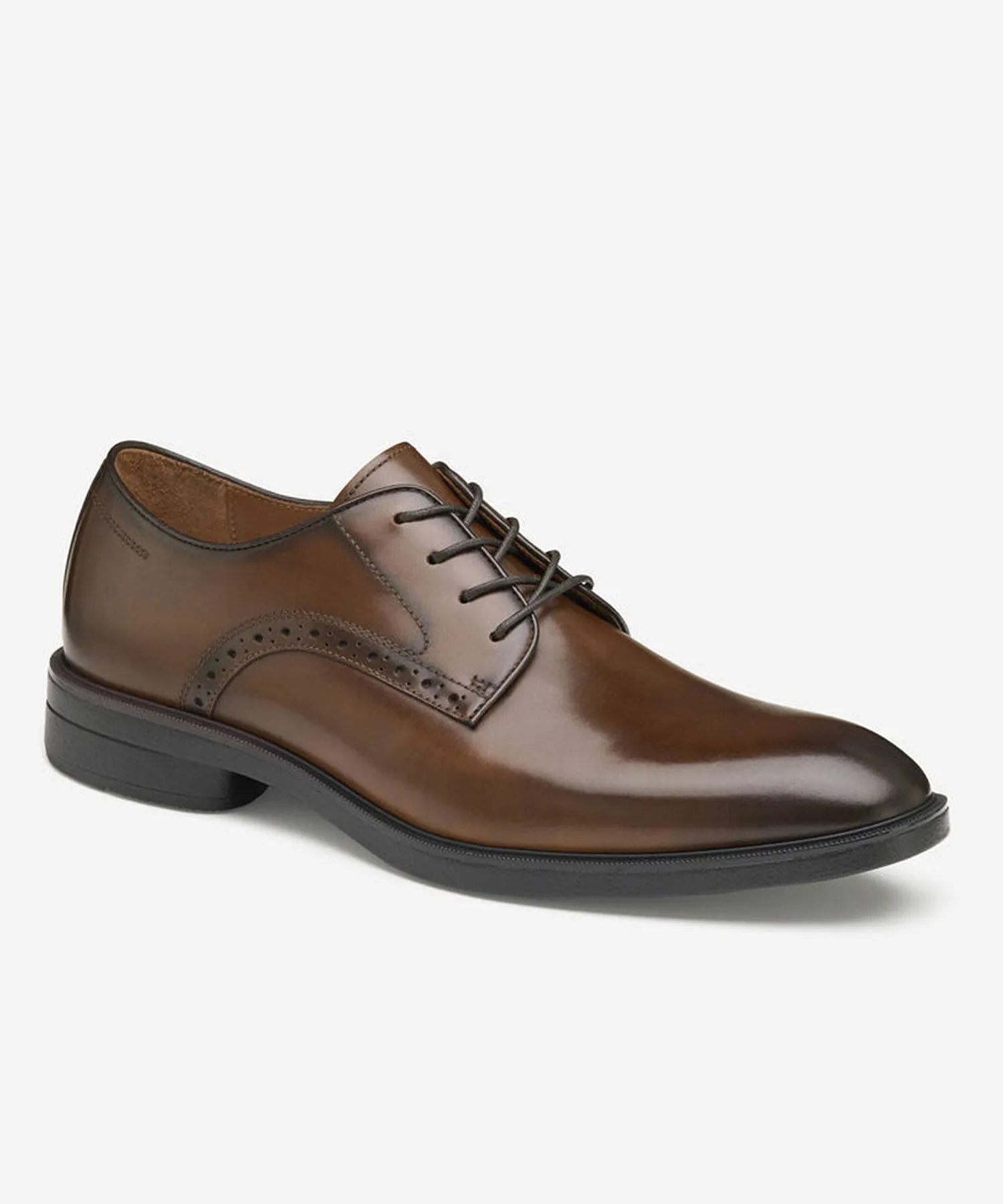 Johnston & Murphy Ronan Plain Toe Shoes - Tan