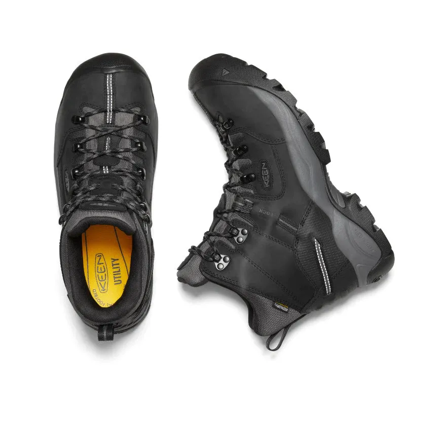 KEEN UTILITY PITTSBURGH ENERGY 6" STEEL TOE - BLACK