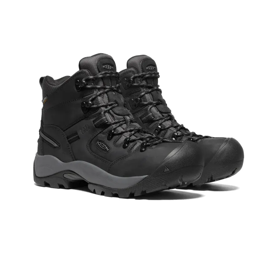 KEEN UTILITY PITTSBURGH ENERGY 6" STEEL TOE - BLACK