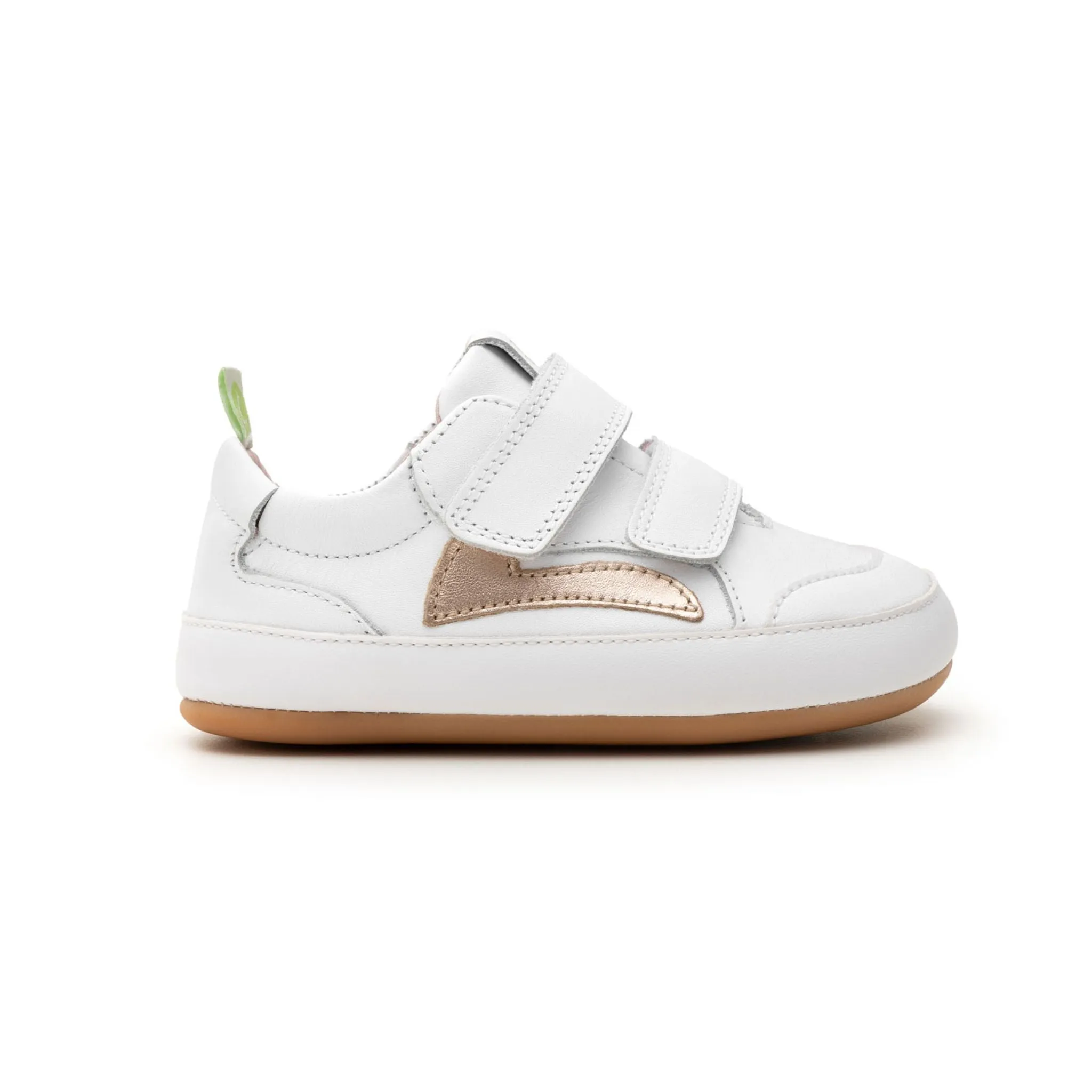 Landy Sneakers - White / Metallic Salmon (Baby)