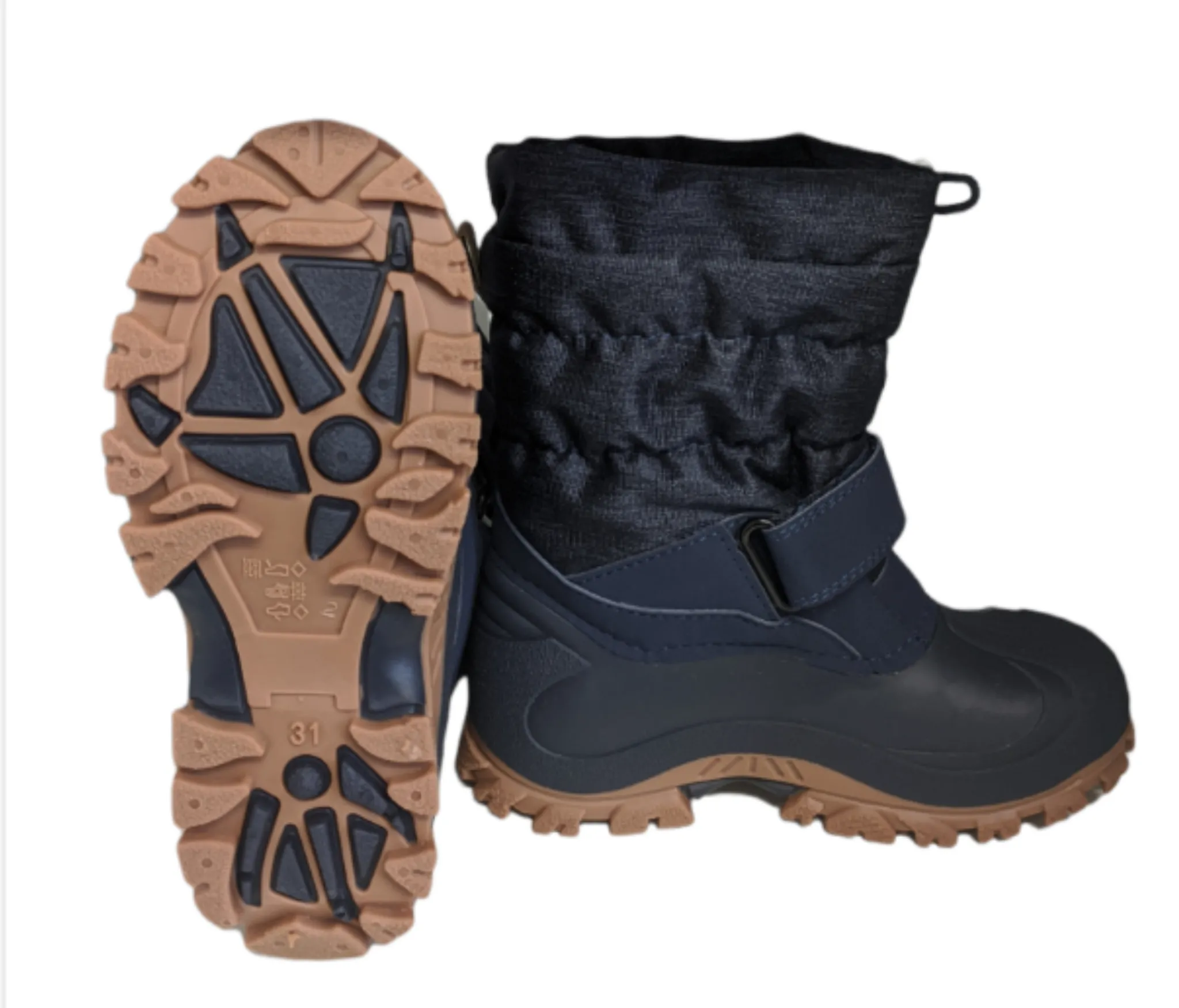 Lurchi Finn Navy Snow Boots