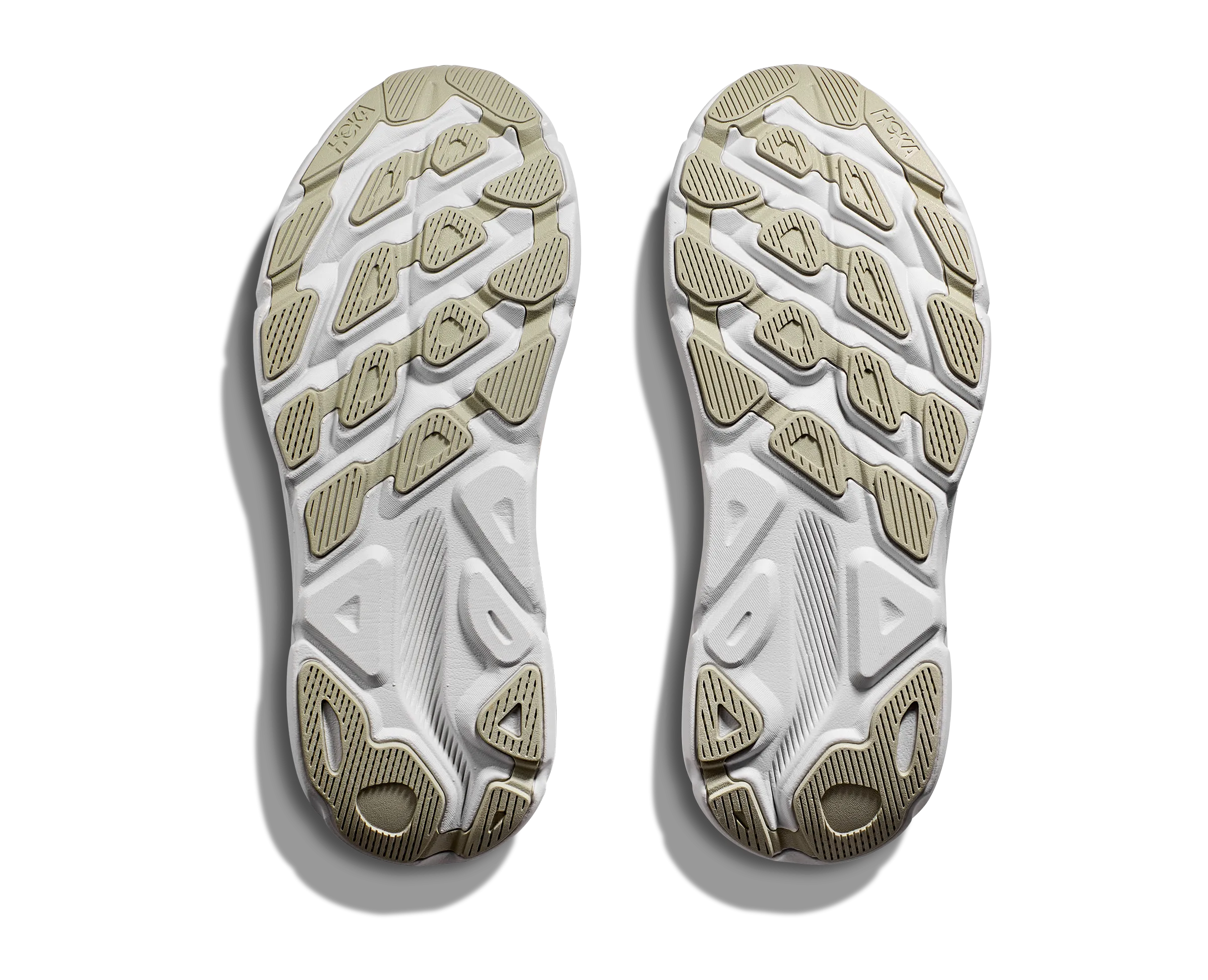 Men's Hoka Clifton 9 Color: Oat Milk / Barley (WIDE WIDTH)