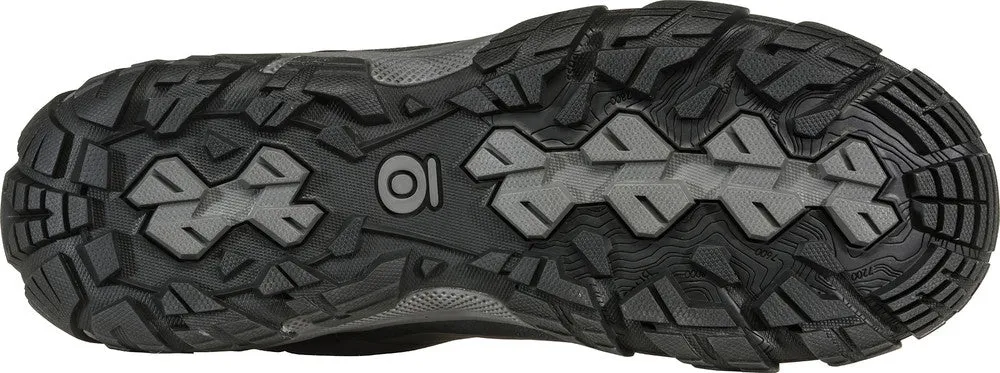 Men's Oboz Sawtooth X Low Waterproof Color: Charcoal