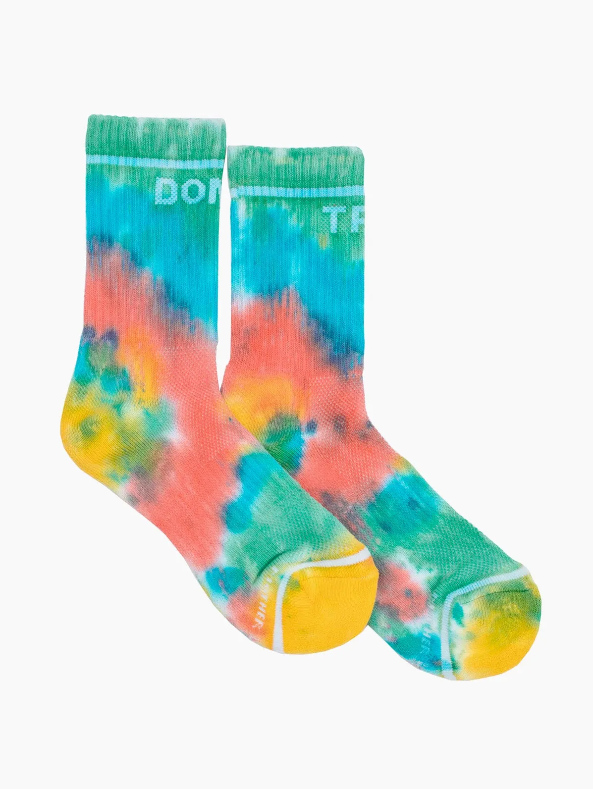 Mother Denim - Baby Steps Don't Trip Tie Dye Socks