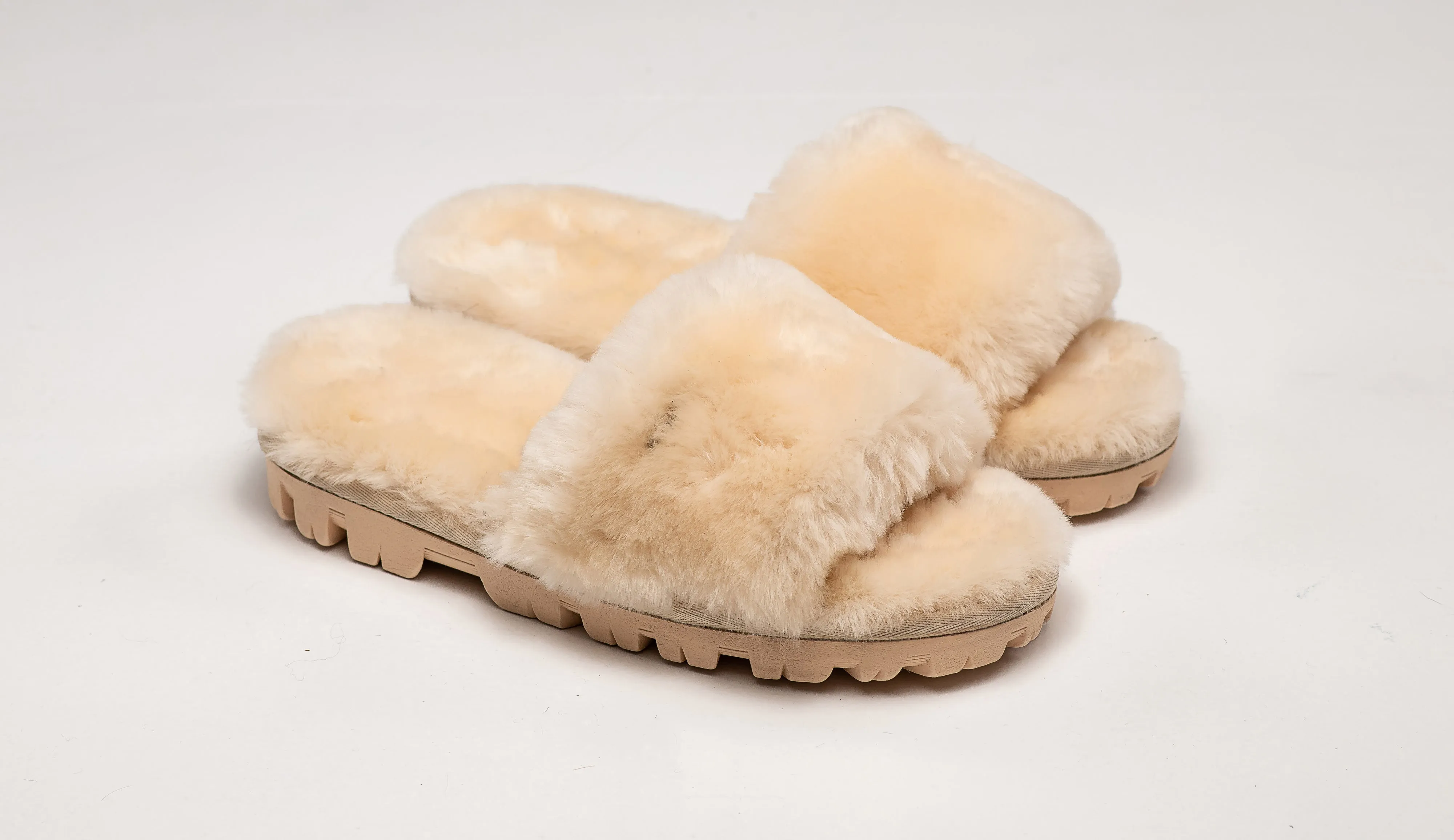 Natural Fashion Charlotte Suede Women Slippers-1-Piece