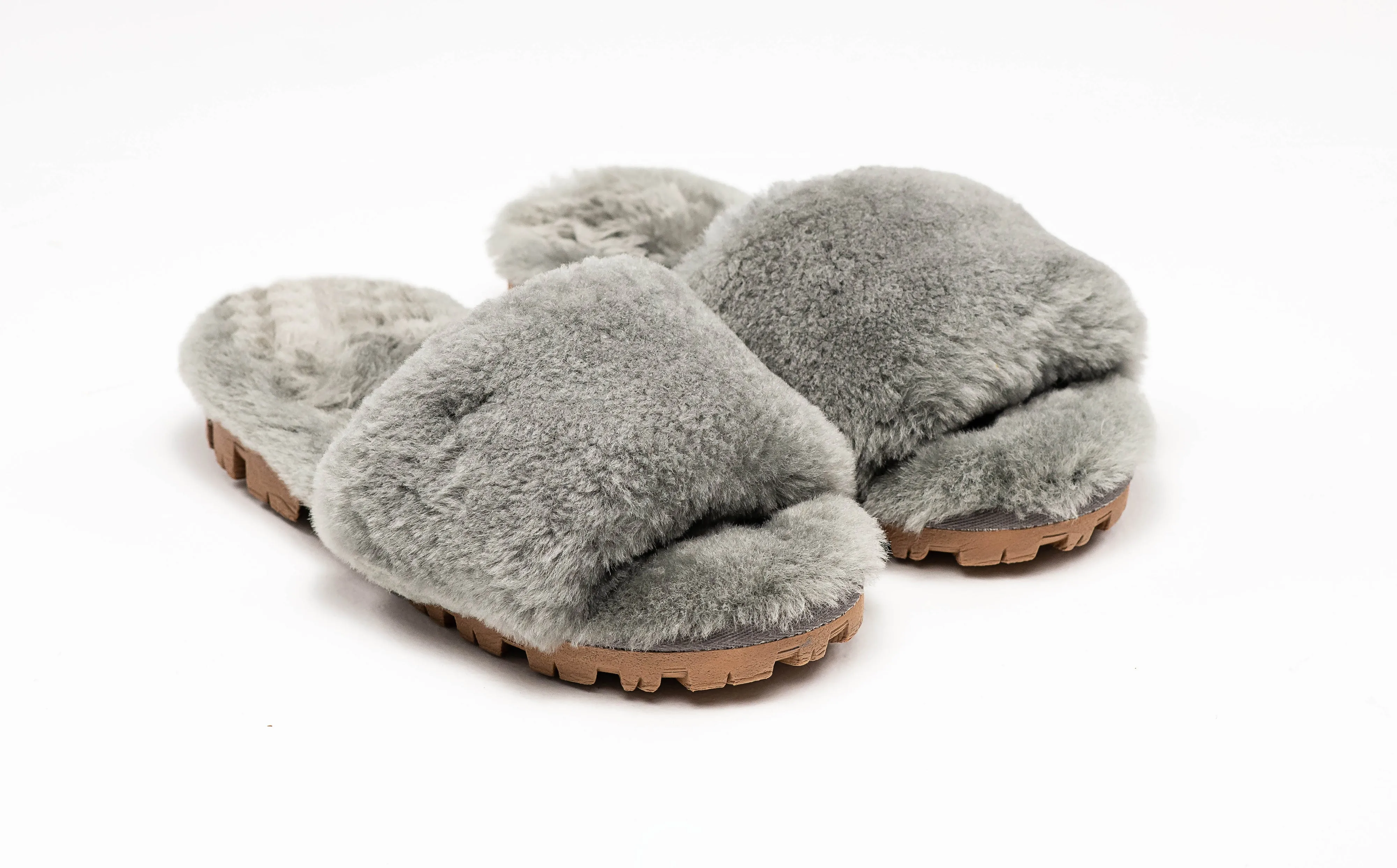 Natural Fashion Charlotte Suede Women Slippers-1-Piece