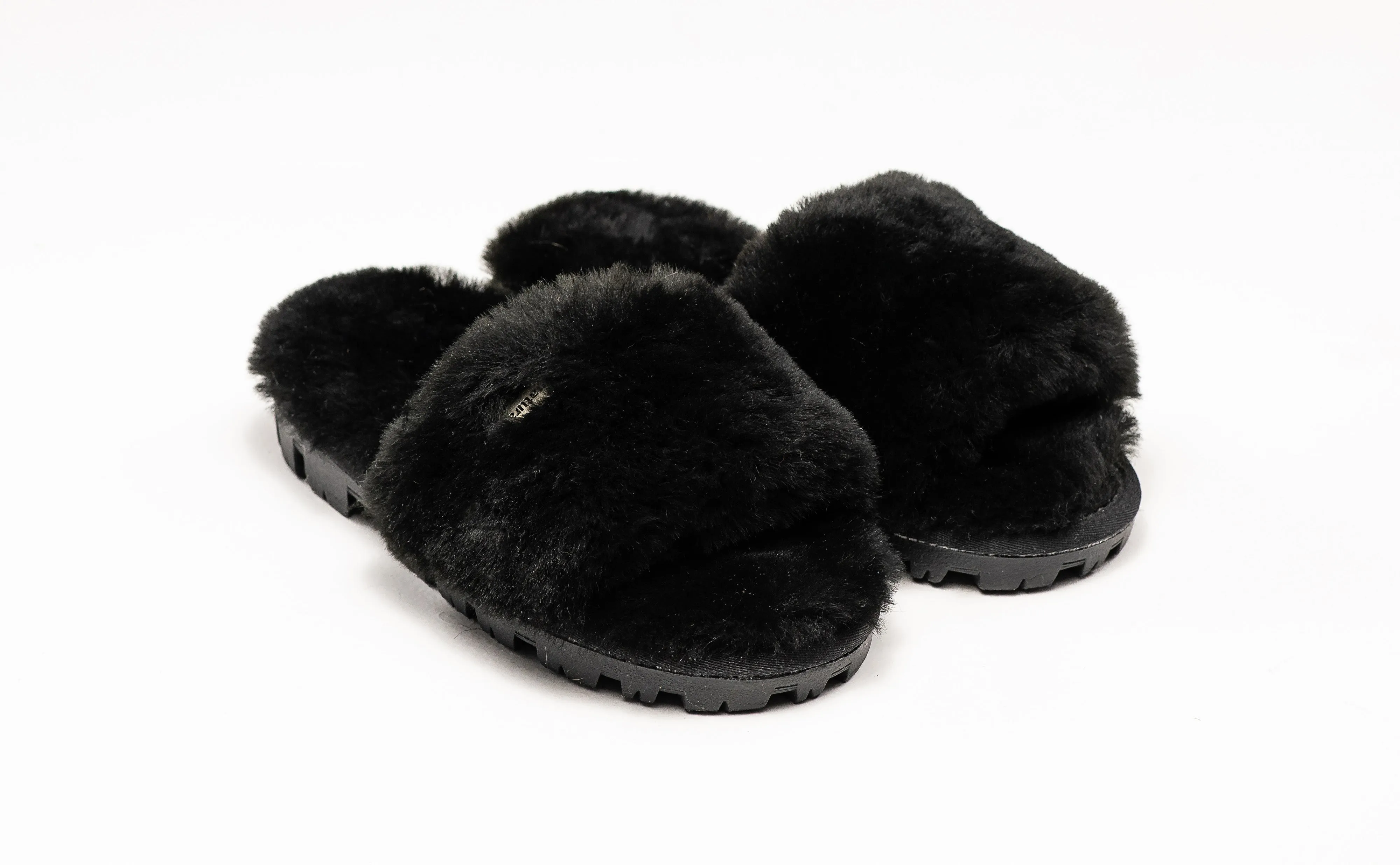 Natural Fashion Charlotte Suede Women Slippers-1-Piece