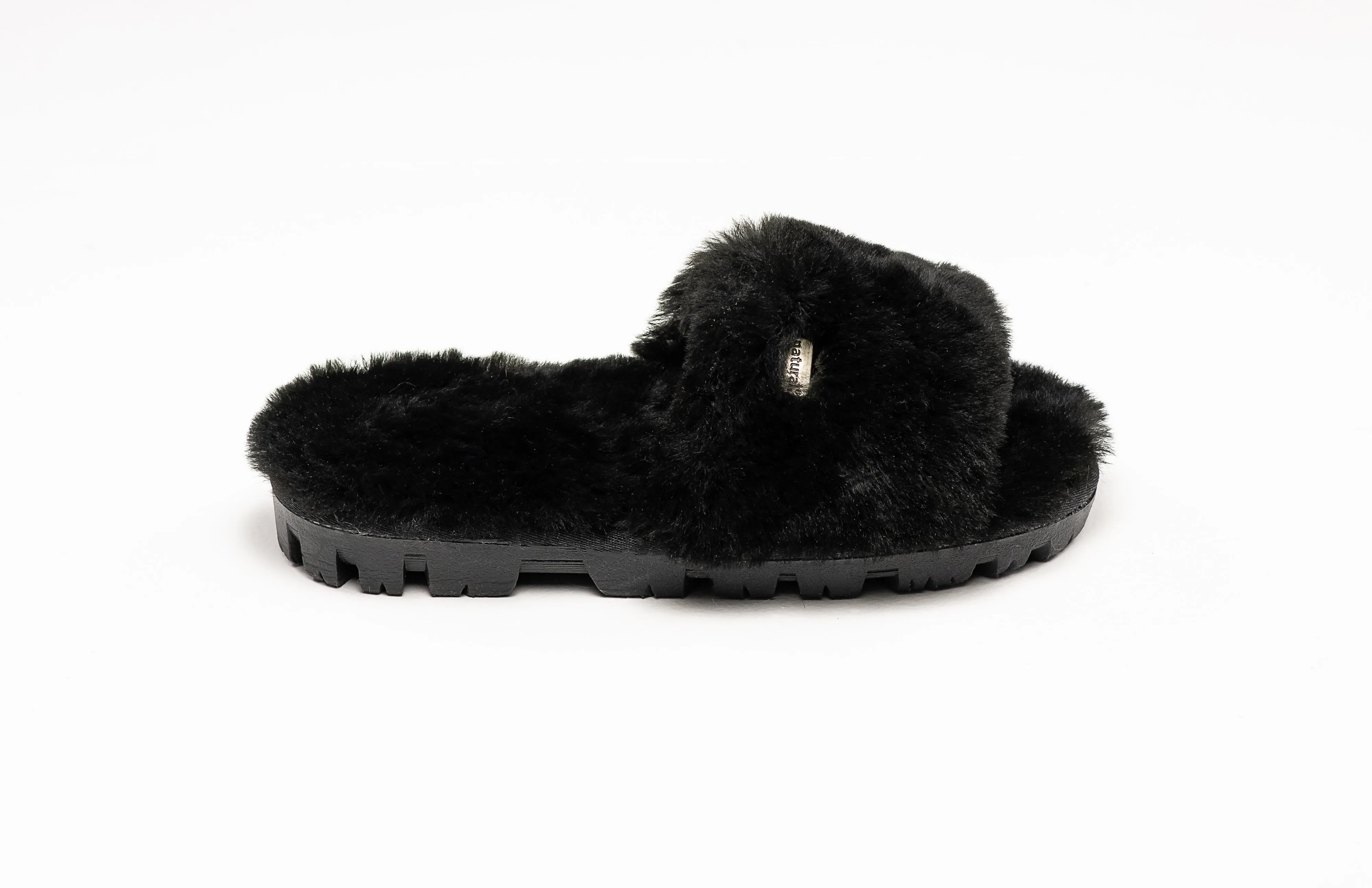 Natural Fashion Charlotte Suede Women Slippers-1-Piece