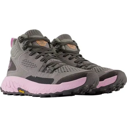 New Balance Women's Fresh Foam X Hierro Mid Wide Hiking Boot in Harbor Gray