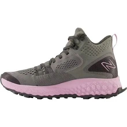 New Balance Women's Fresh Foam X Hierro Mid Wide Hiking Boot in Harbor Gray