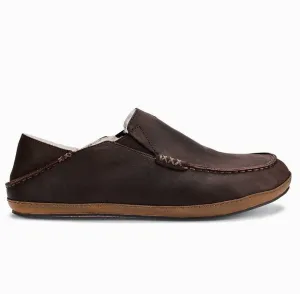 Olukai Men's Moloa Slipper Dark Wood 102526363