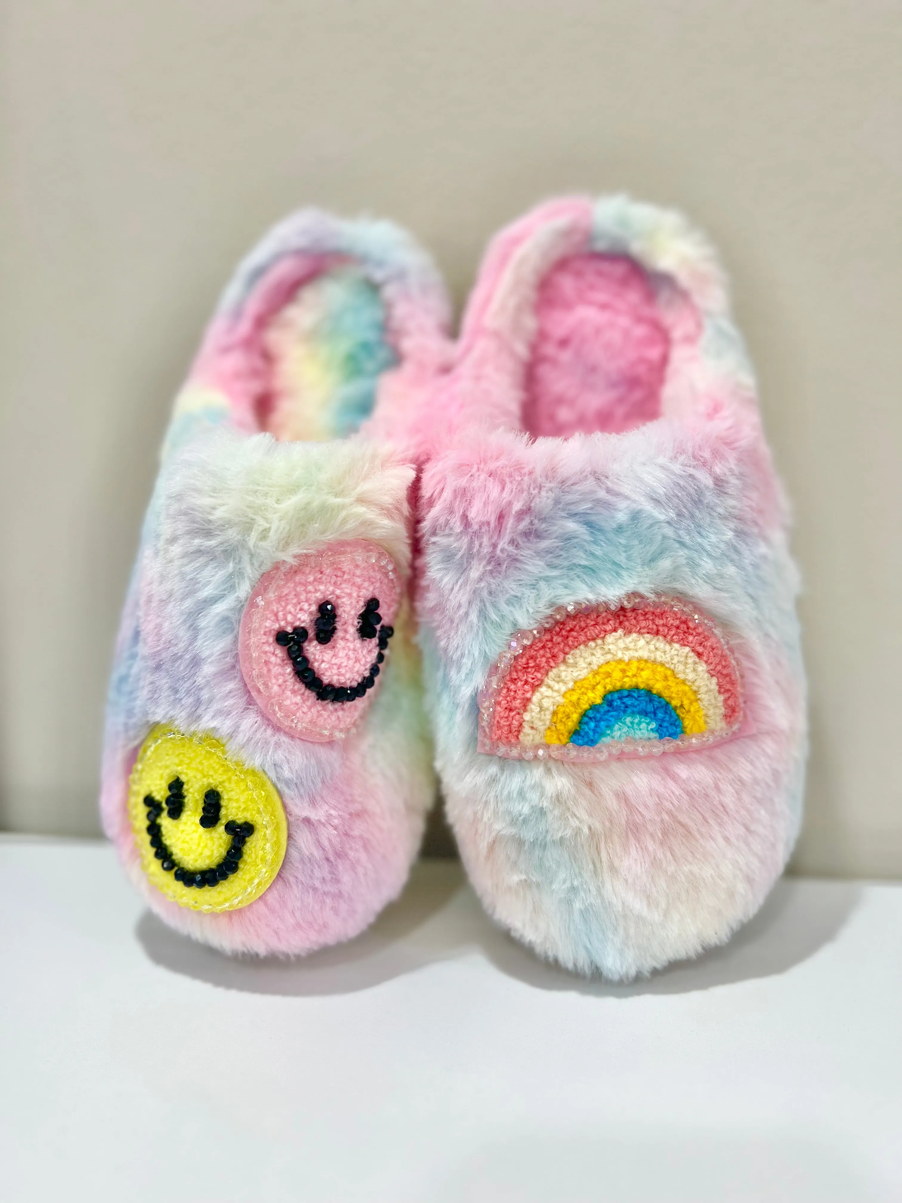 Patch Slide Slippers