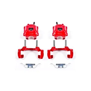 Power Stop 01-06 BMW M3 Rear Red Calipers - Pair