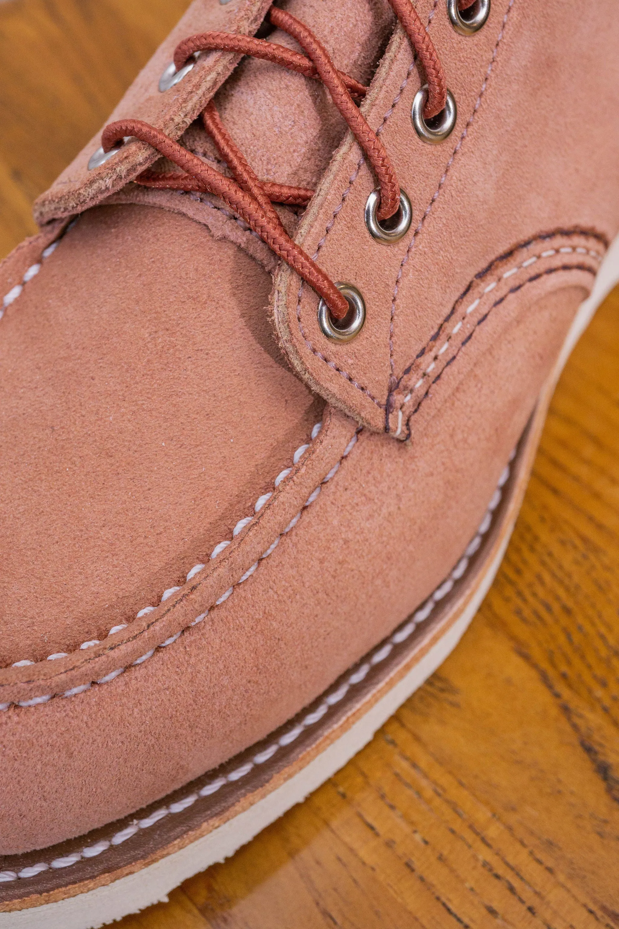 Red Wing Heritage Classic Moc 8208 - Dusty Rose Abilene