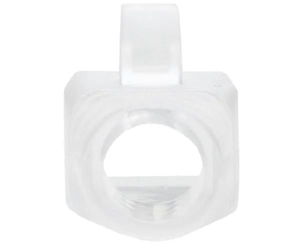 RJ45 Slip-On Boot, CAT6/6A/7, Type Oversize, Clear, 8mm OD - 25 Pack