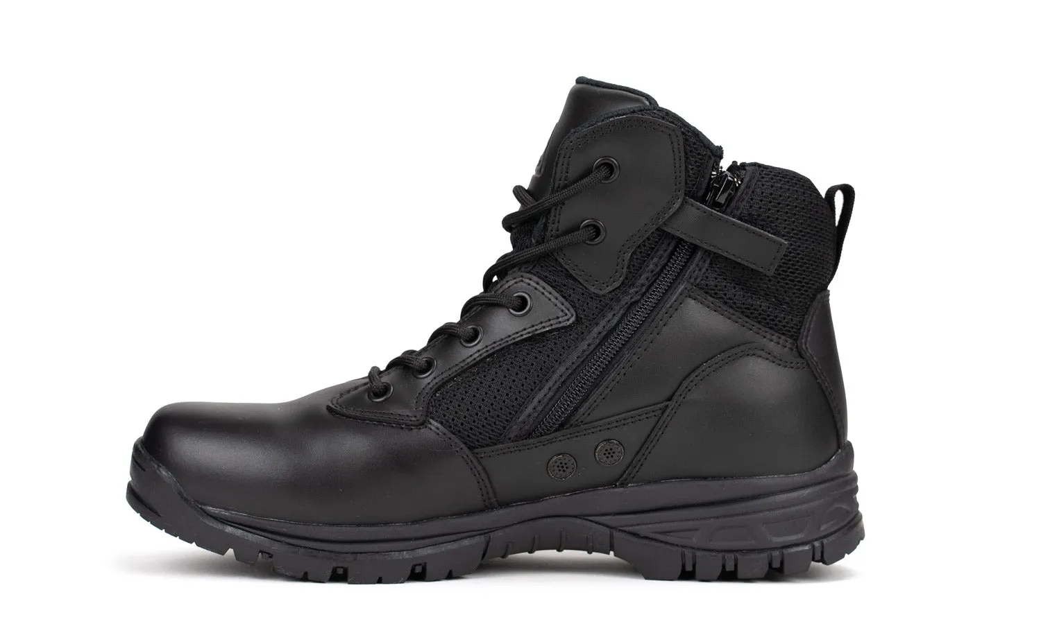 Ryno Gear 6" Coolmax Tactical Combat Side Zip Boots