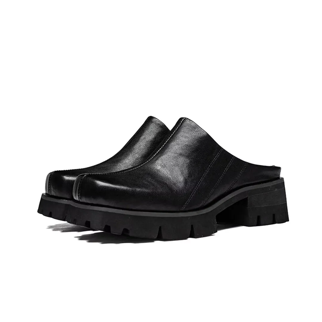 SleekEase Leather Slip-On Boots