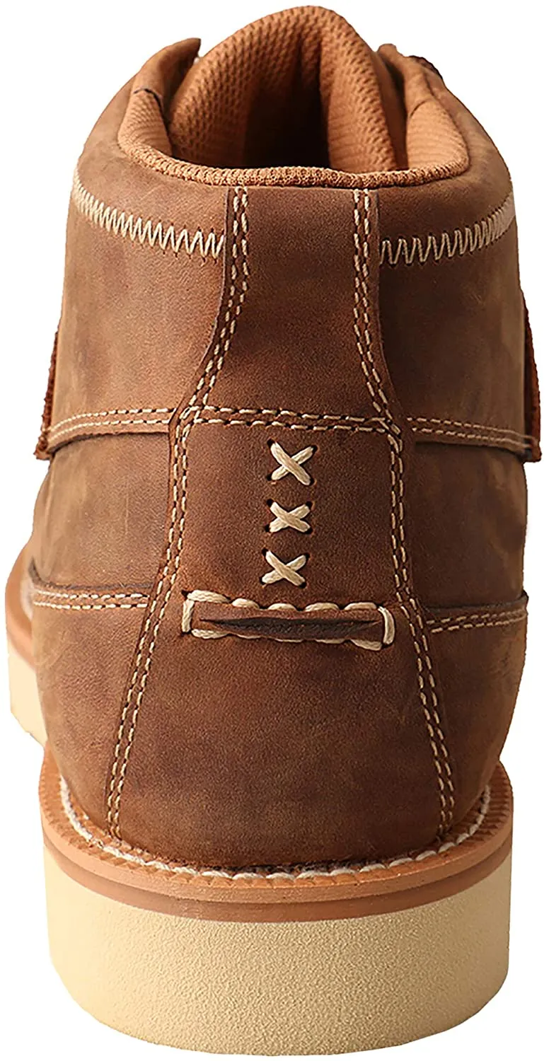 Twisted X Men's Casual Wedge Crepe Sole Boots