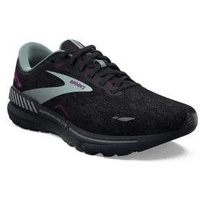 Women's Brooks Adrenaline GTS 23 1203811D072 Color: Black/Light Blue/Purple (WIDE WIDTH)