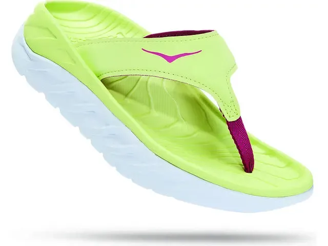 WOMEN'S HOKA ORA RECOVERY FLIP | BUTTERFLY / FESTIVAL FUCHSIA