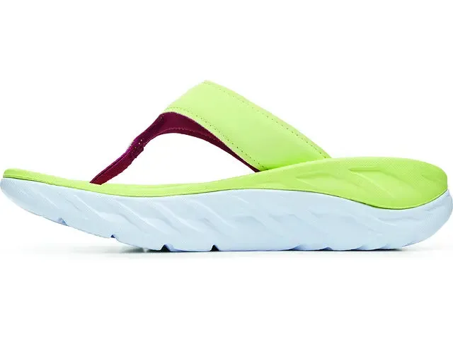 WOMEN'S HOKA ORA RECOVERY FLIP | BUTTERFLY / FESTIVAL FUCHSIA