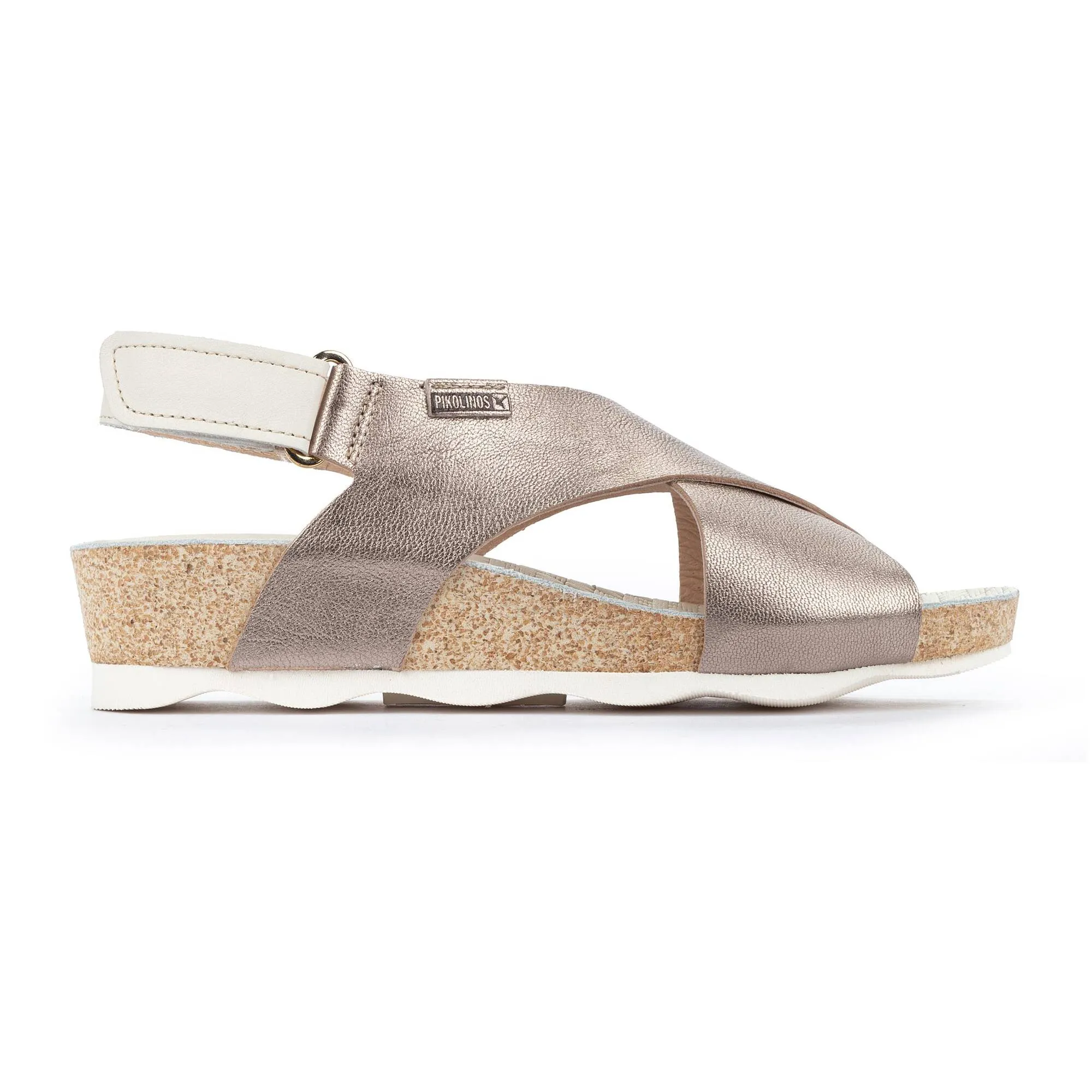 WOMEN'S PIKOLINOS MAHON CROSS - STRAPPED SANDAL | STONE